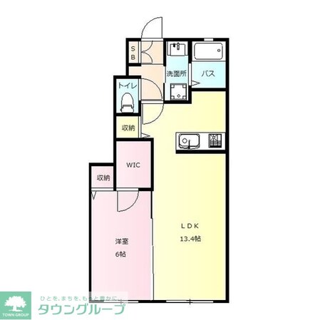 サンハイム A (樋越町1034)の物件間取画像